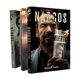 Narcos Seasons 1-3 DVD Box Set - Click Image to Close
